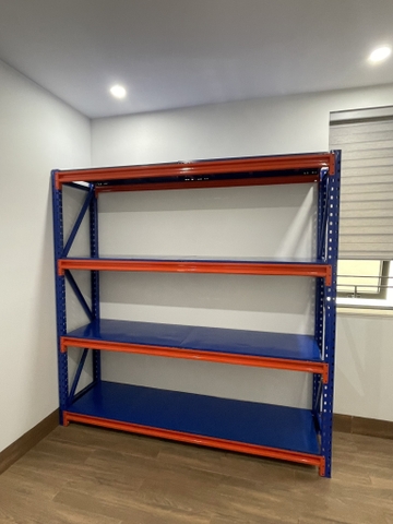 Kệ trung tải 4 tầng dài 2m rộng 60