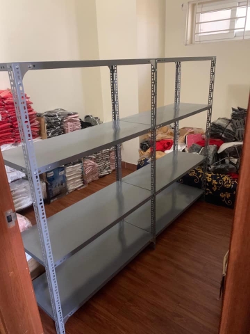 Kệ V lỗ 4 Tầng Rộng 40 dài 1m cao 1m2